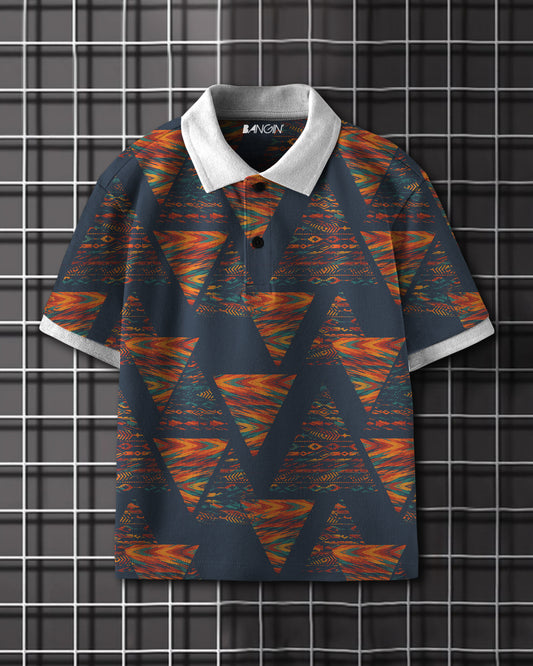 Printed Polo T-shirt #838