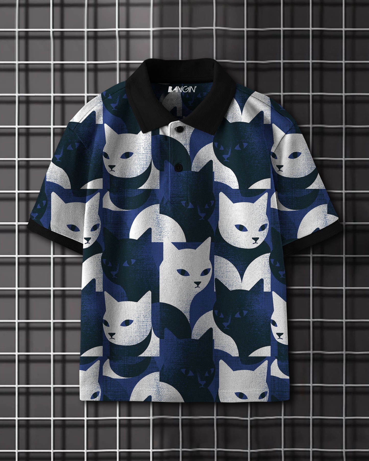 Printed Polo T-shirt #1145