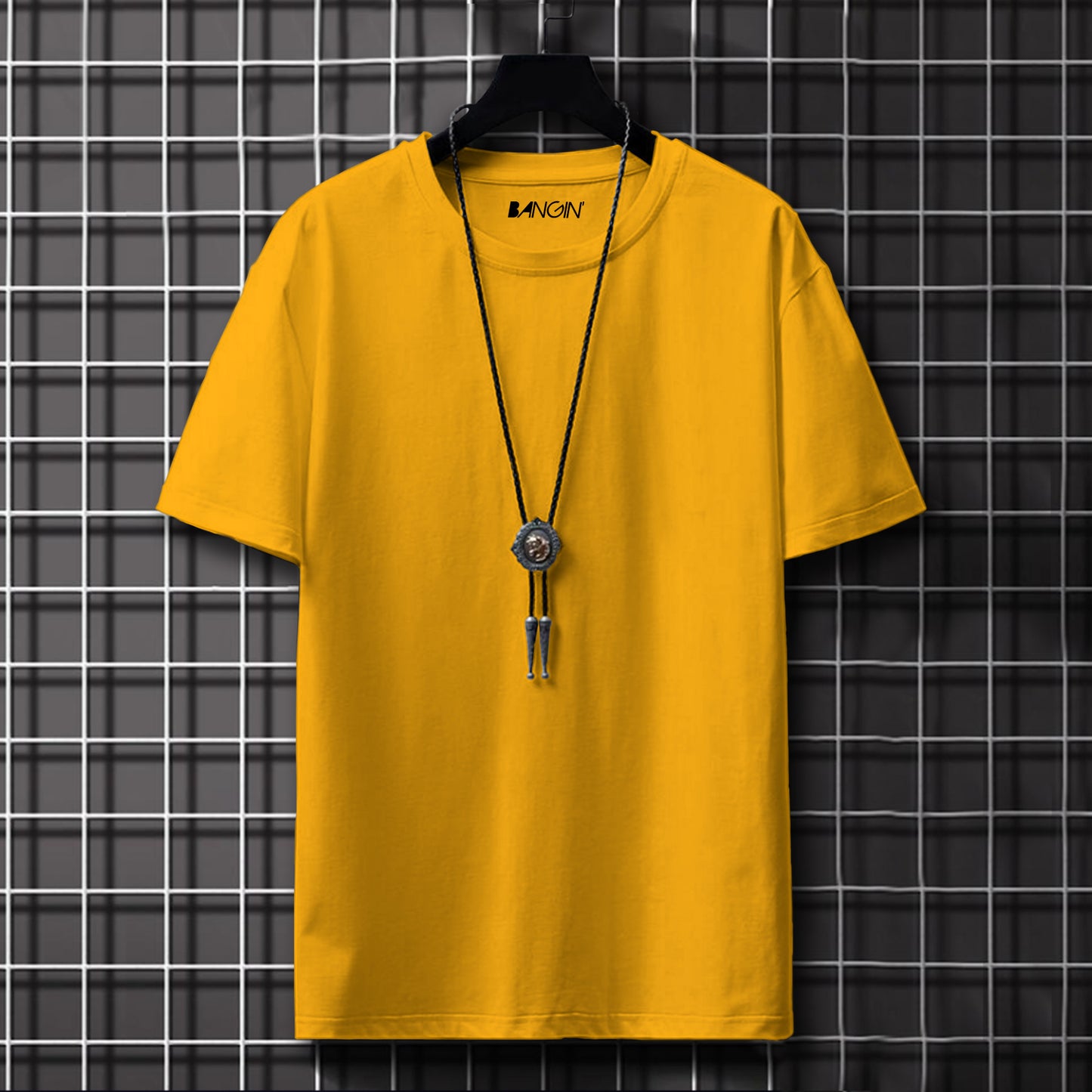100% Premium Cotton Tee #374 (Yellow)