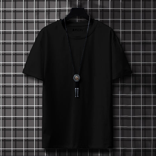 100% Premium Cotton Tee #383 (Black)