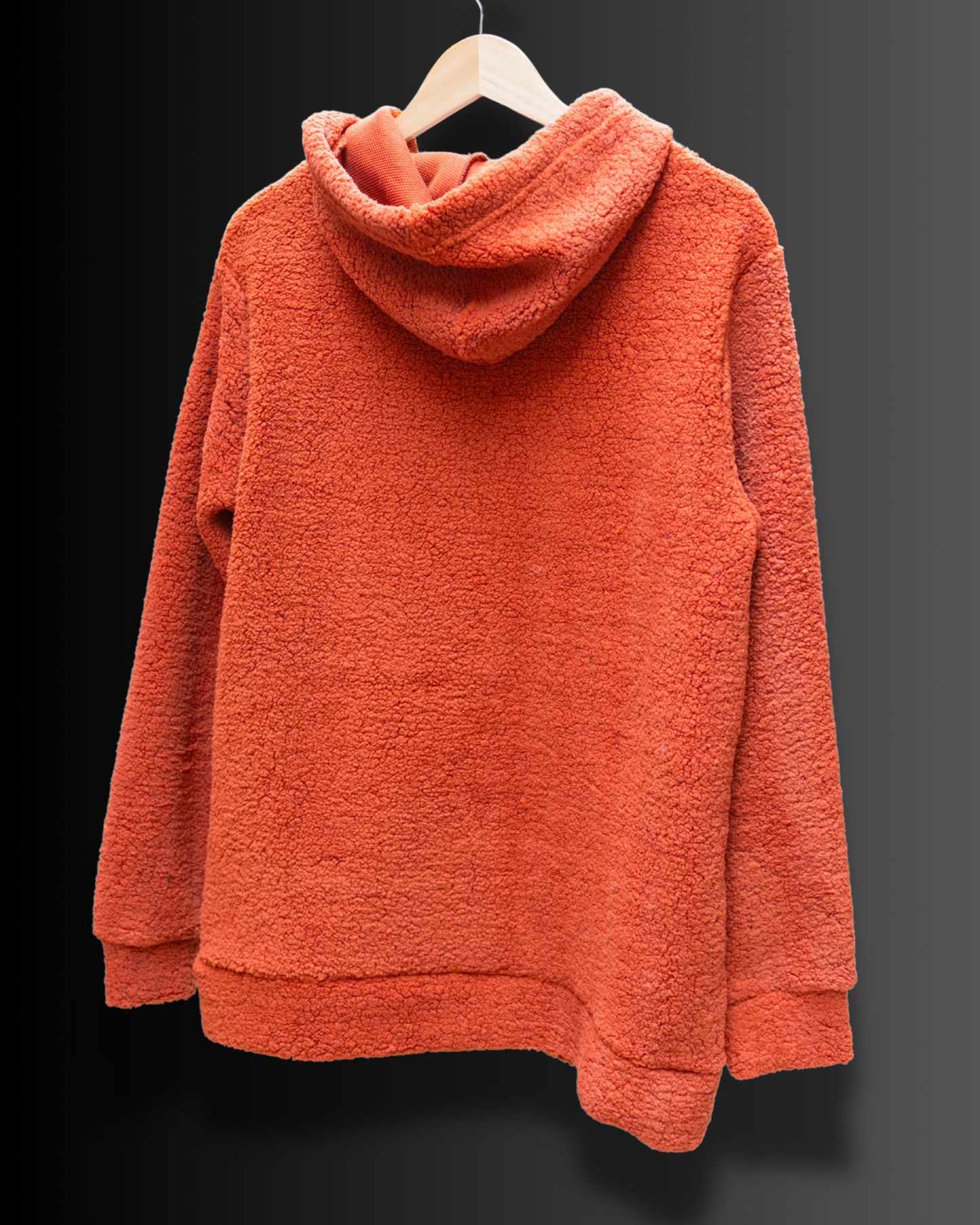 Sherpa Fur Zip-Up Hoodie #962