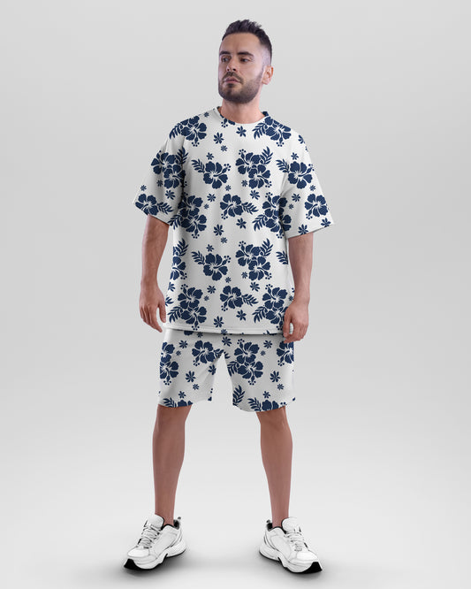 Oversized Tee & Shorts Co-ord Set #681