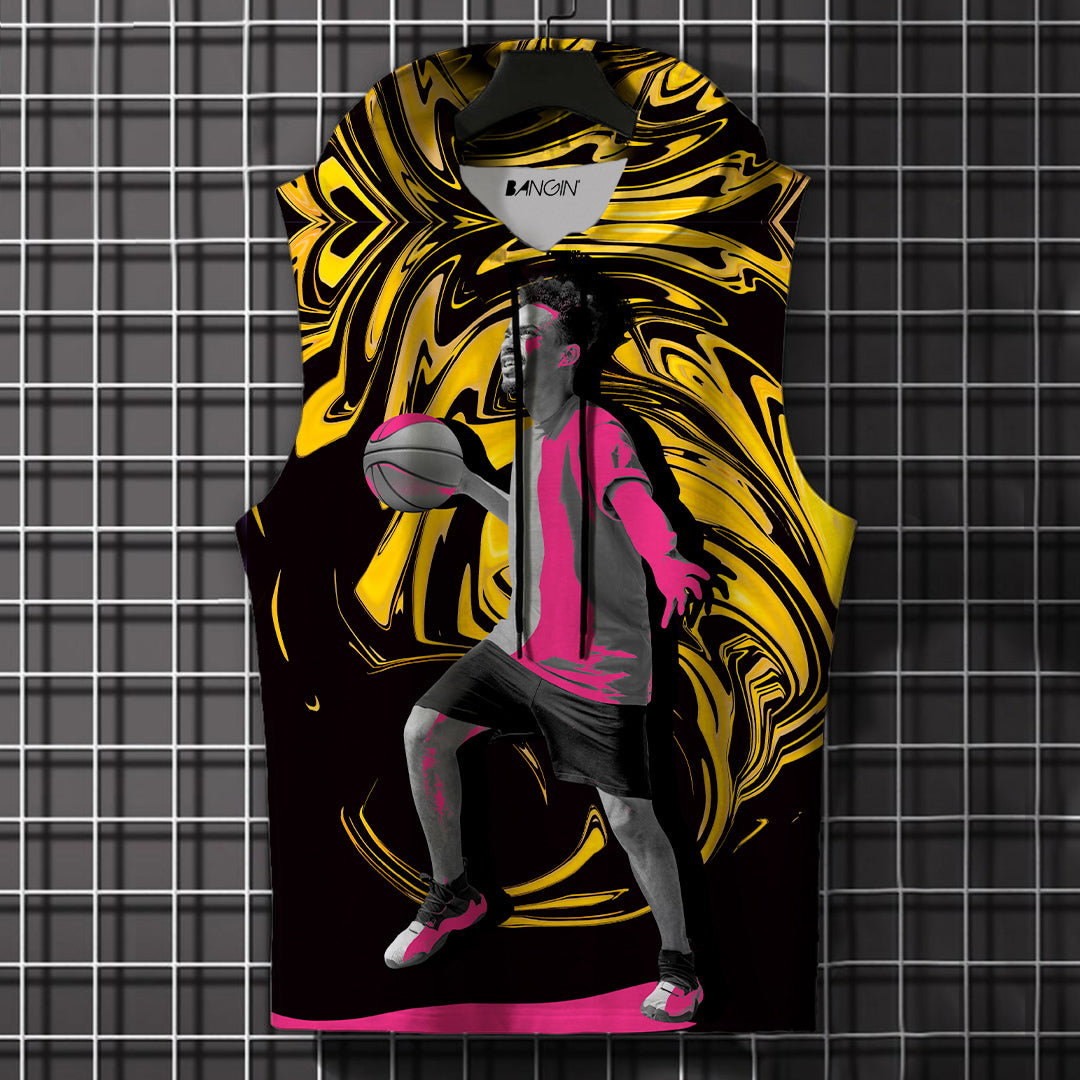 Hooded Tank Top #347