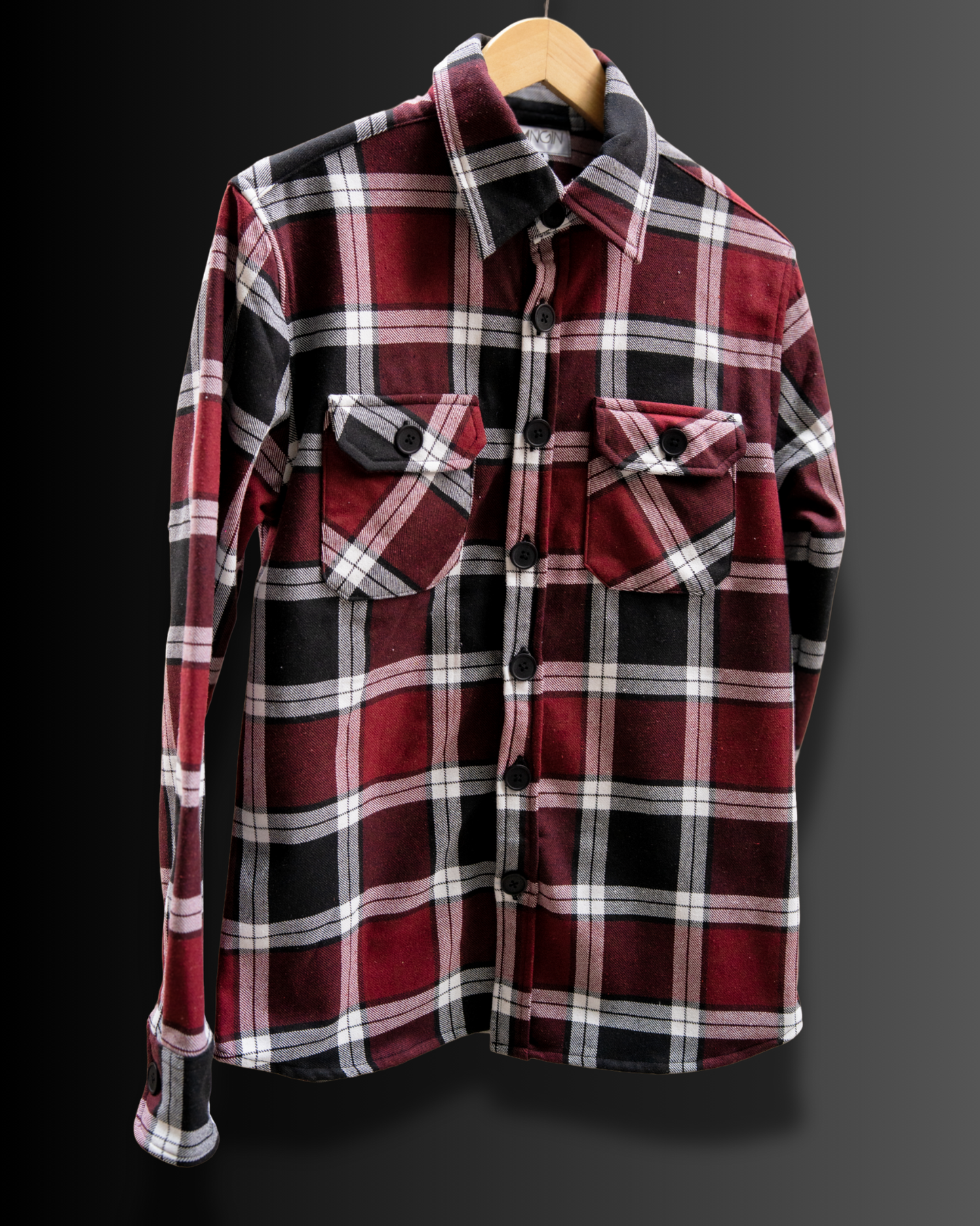 Rosewood Checks - Premium Flannel Overshirt #879