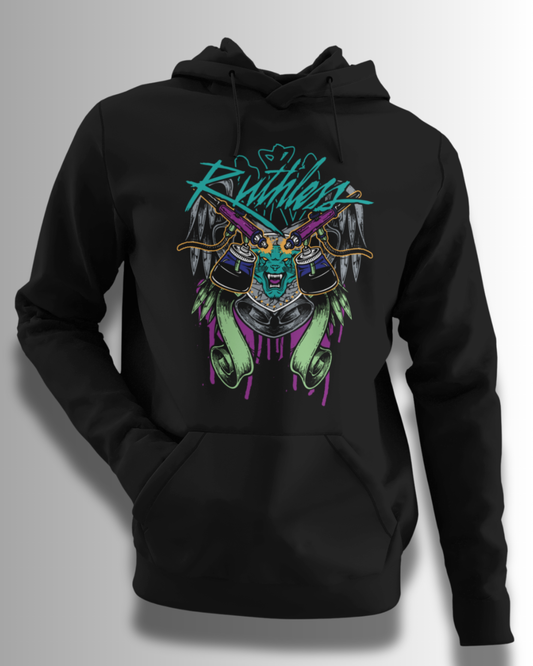 Premium Cotton Hoodie (Midnight Black) #922