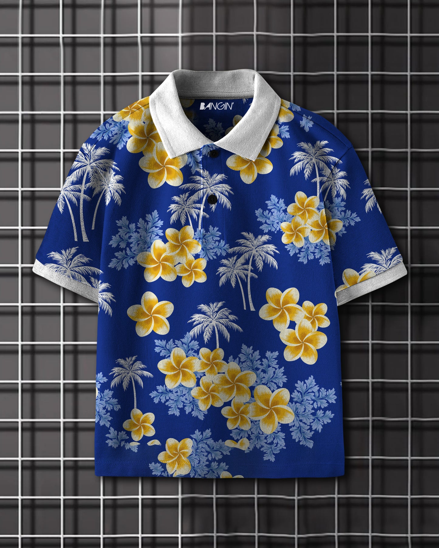 Printed Polo T-shirt #1158