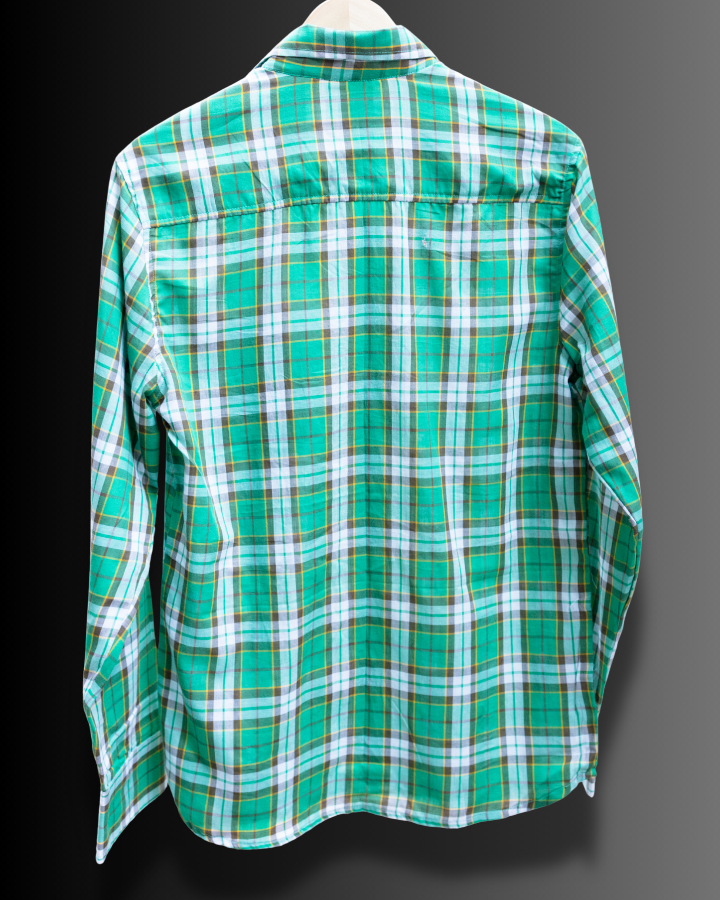 Green Mirage - Premium Plaid Shirt #1034