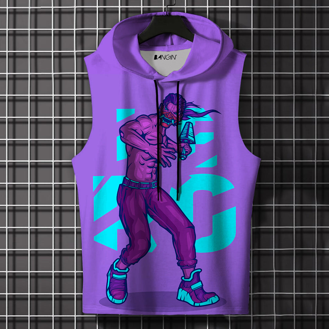 Hooded Tank Top #348