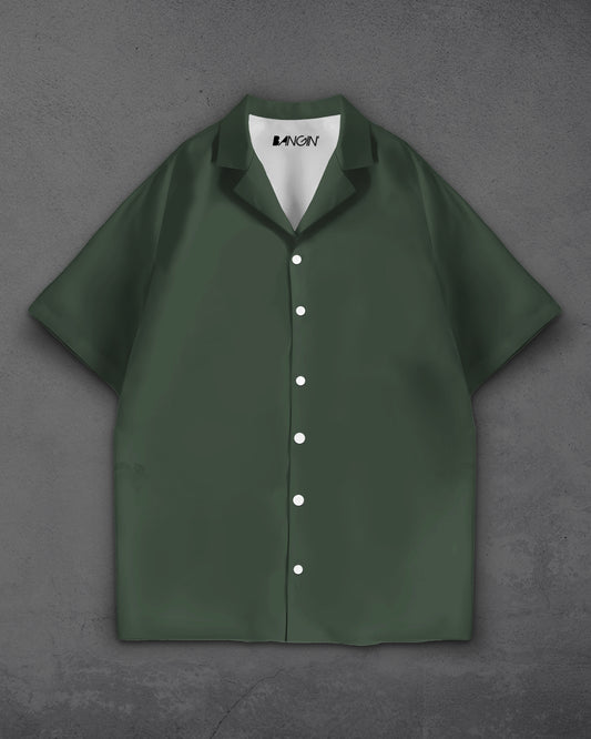 Men Olive Green Shirt #761