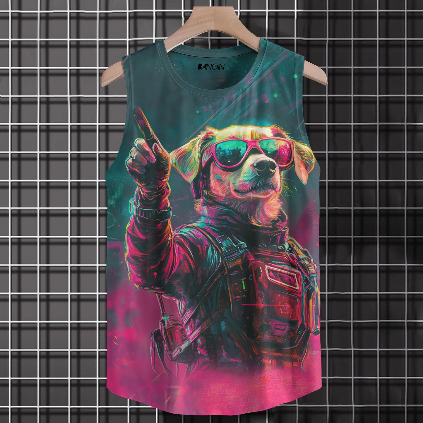 Printed Tank Top #695