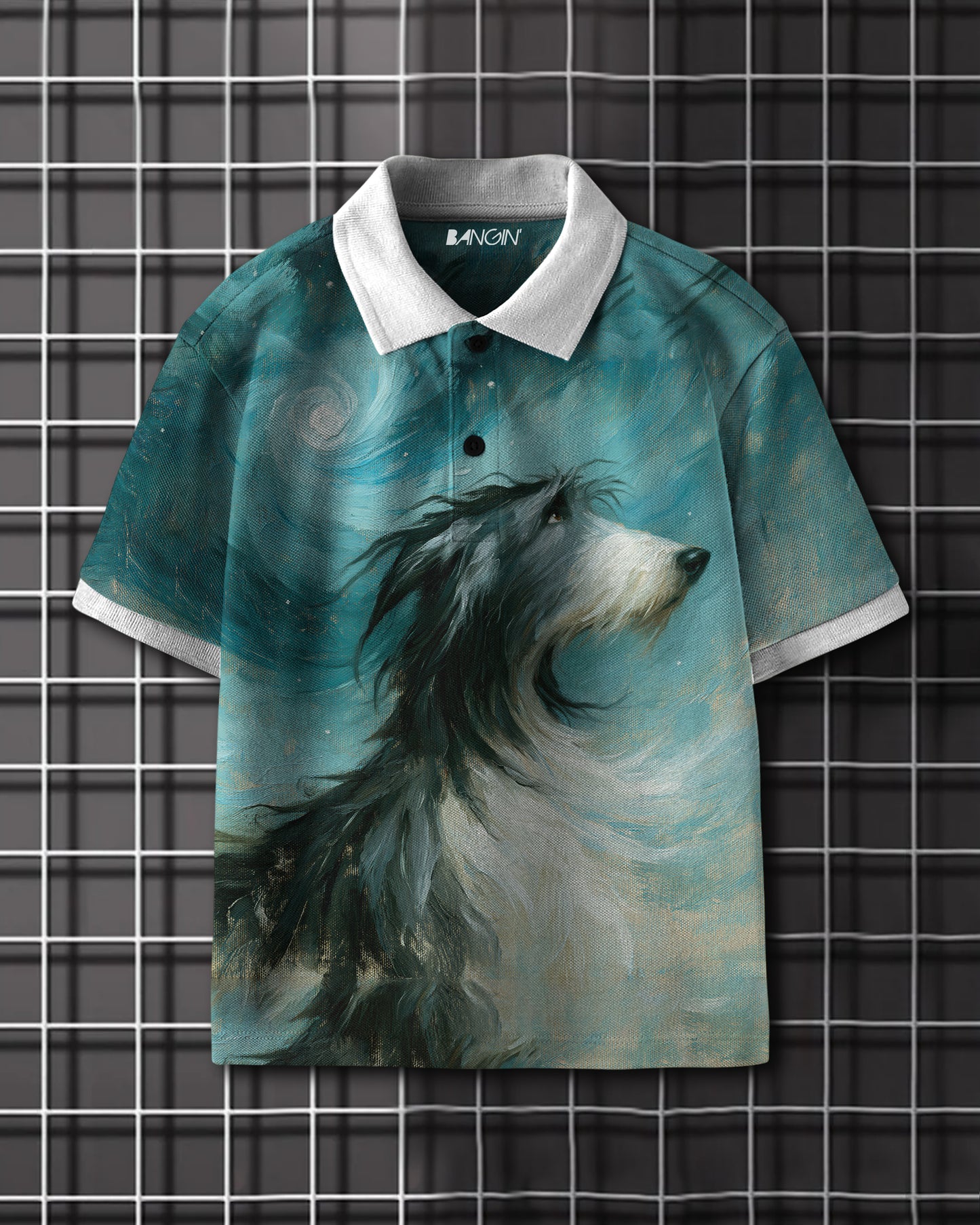 Printed Polo T-shirt #1148