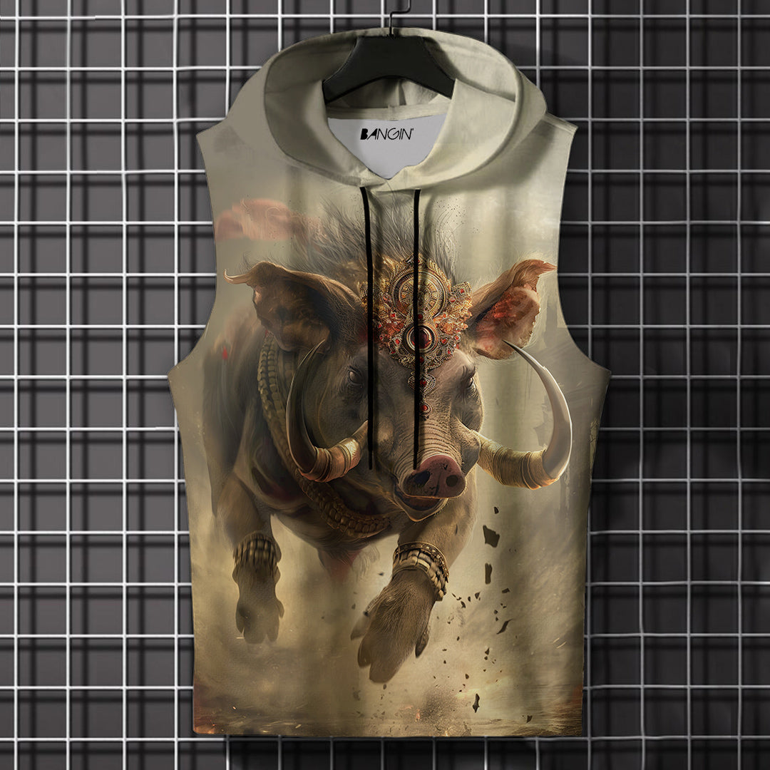 Hooded Tank Top #350