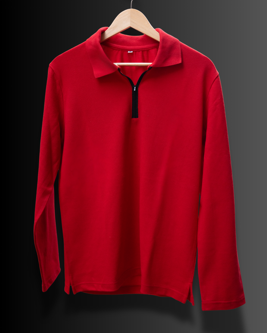 Premium Cotton Polo T-shirt with Full Sleeves #900
