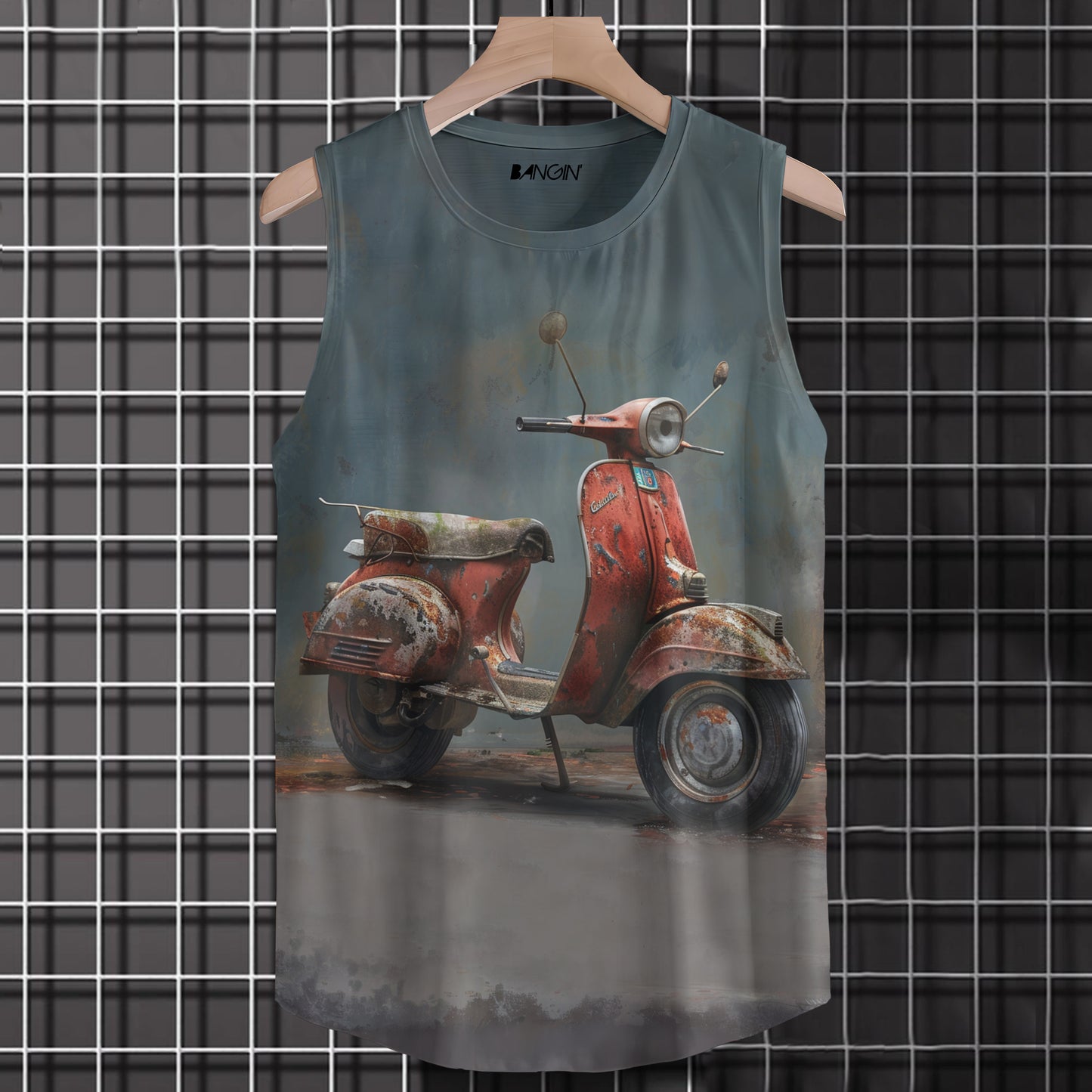 Printed Tank Top #696