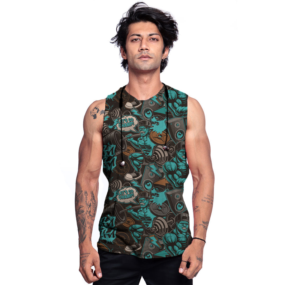 DeepArm Printed Tank Top #753