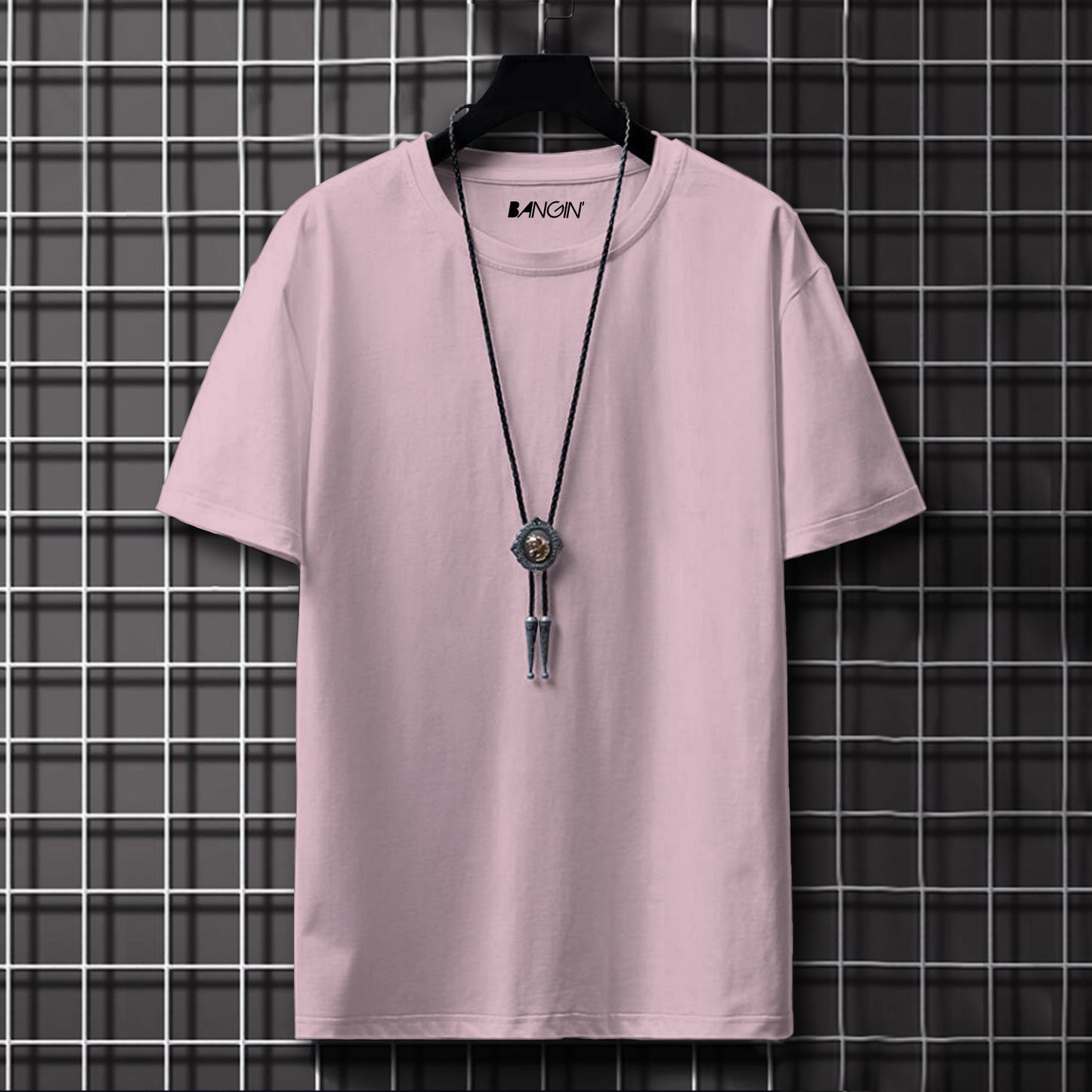 100% Premium Cotton Tee #370 (Pastel Pink)