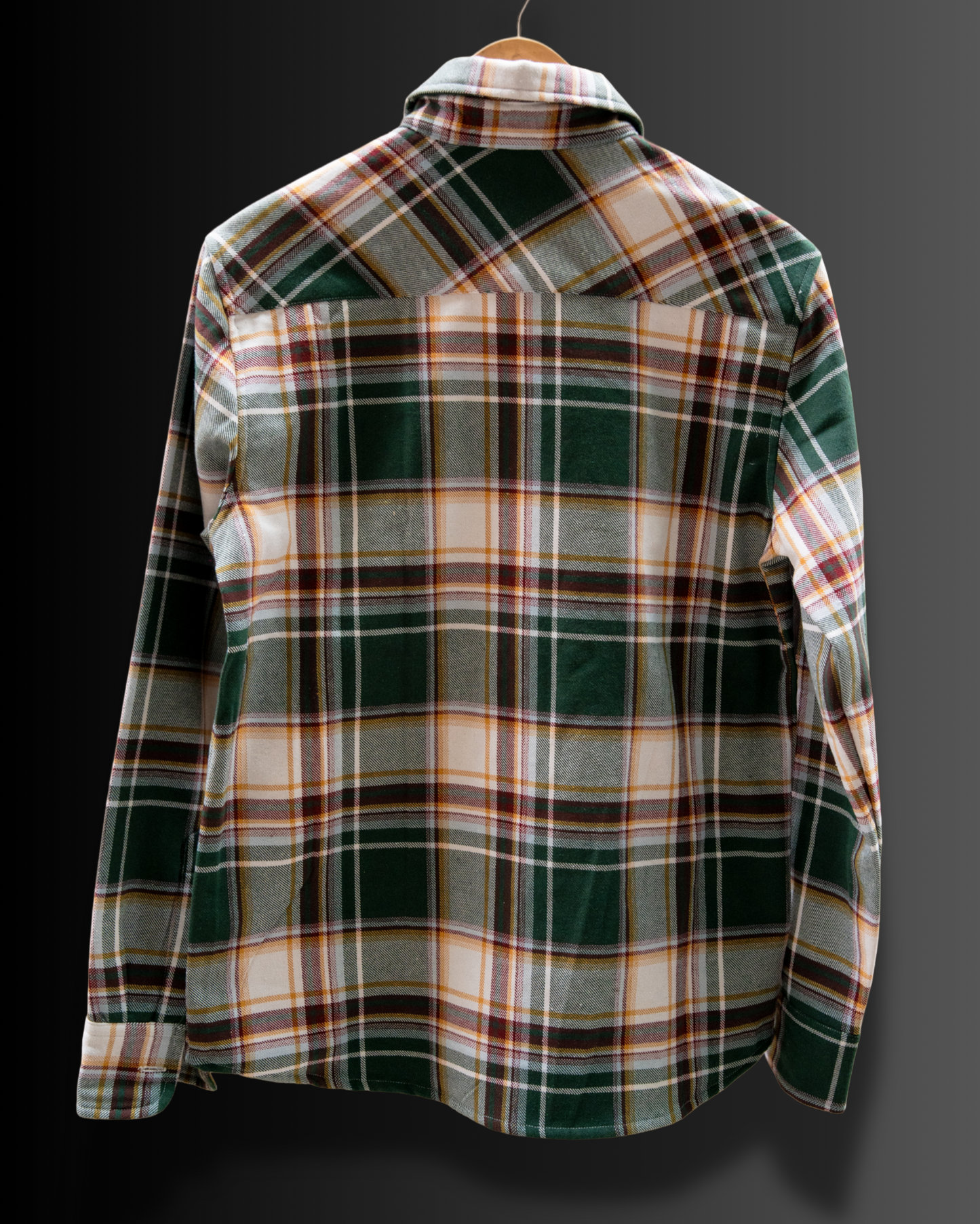 Sea Green Checks - Premium Flannel Overshirt #880