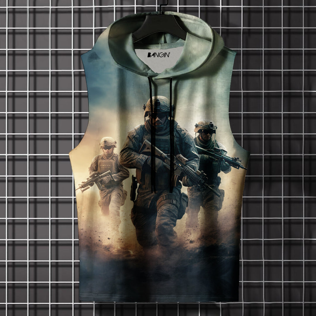 Hooded Tank Top #257