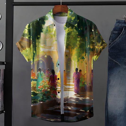 All-over Printed Shirt for Men #273