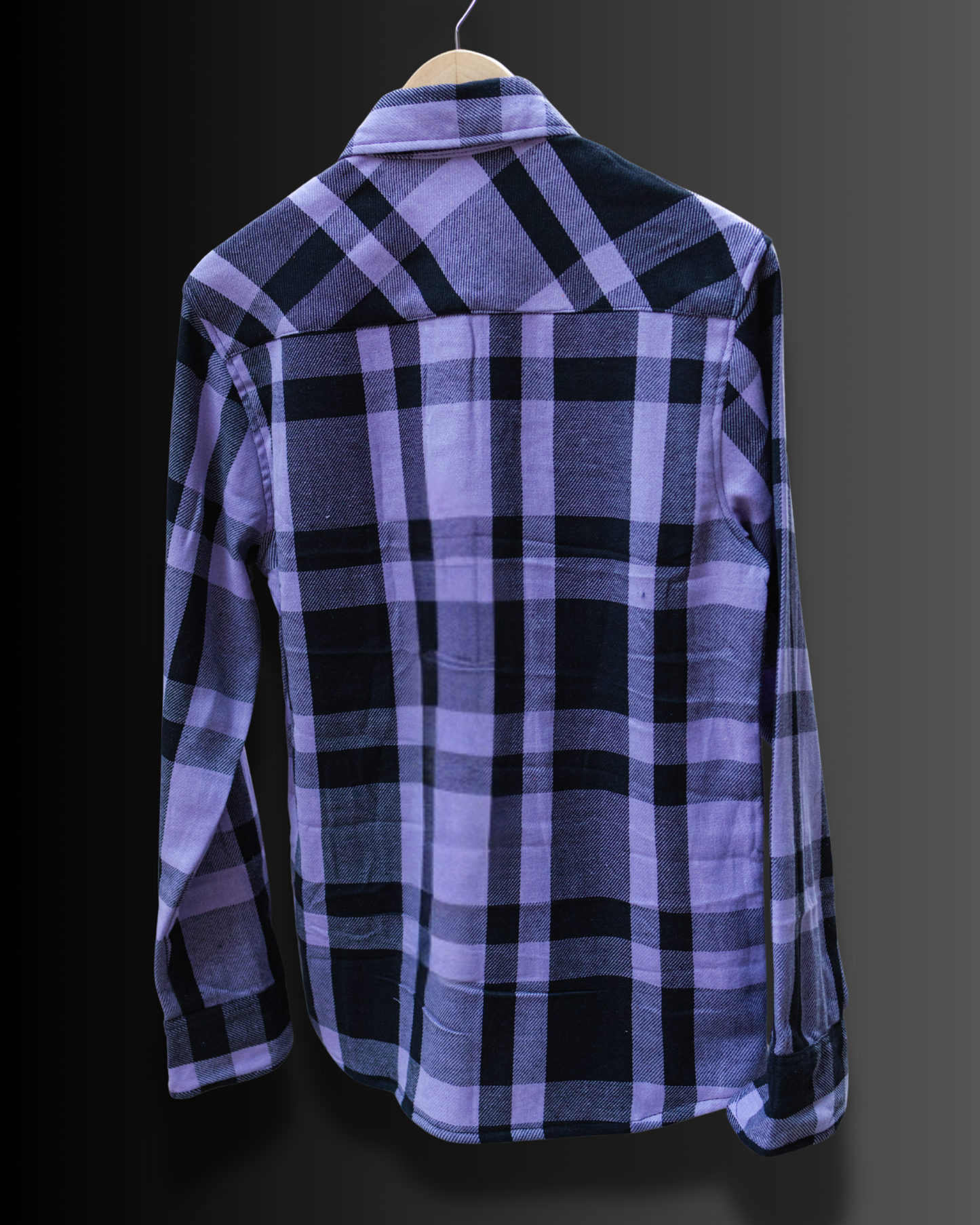 Lavender Check - Premium Flannel Shirt #960