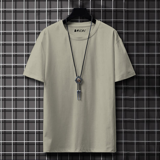 100% Premium Cotton Tee #384 (Beige)