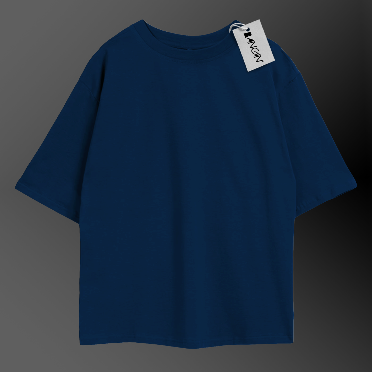 Printed Oversized Tee in Heavy GSM Cotton #445
