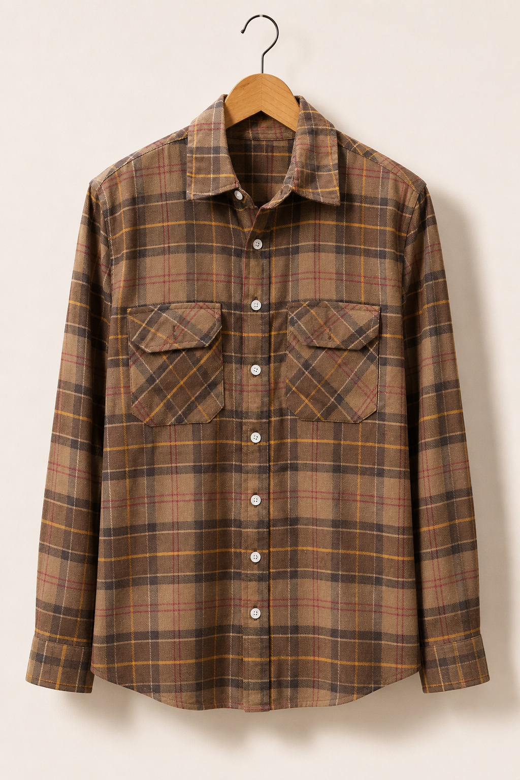 Lightweight Flannel Shirt #1212