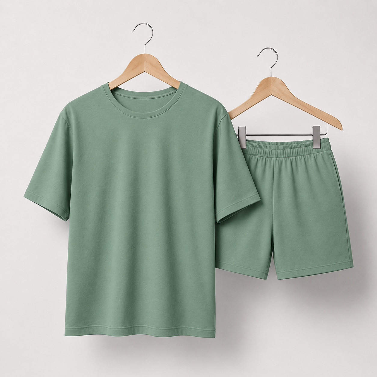 SuperLight Tee & Shorts Co-ord Set (100% Cotton) #1185