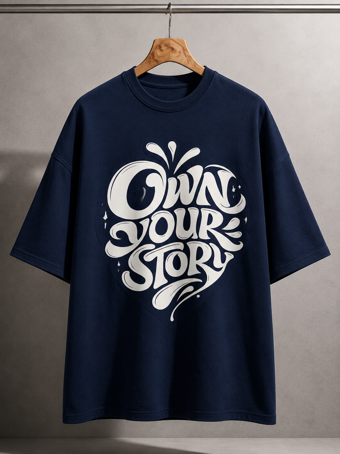 Premium Cotton Oversized Tee #1203