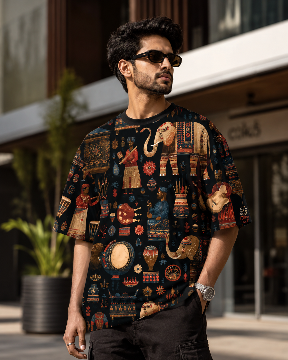 100% Cotton Oversized Tee (HeaveGauge Fabric) #1151