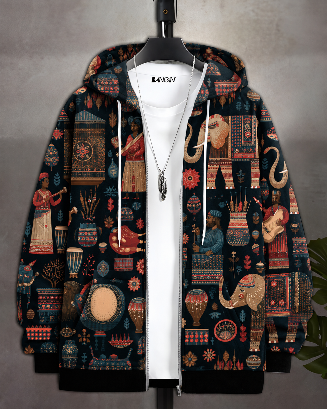 Zip Up Hoodie (without T-shirt) #1282