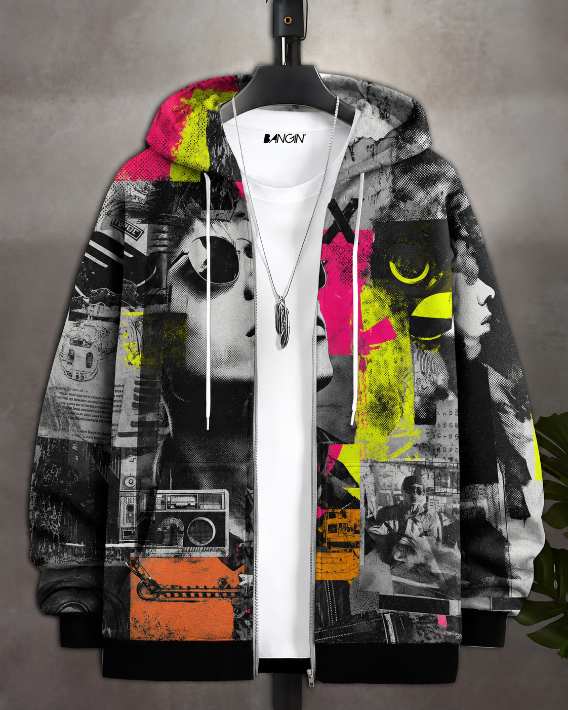 Zip Up Hoodie (without T-shirt) #1284