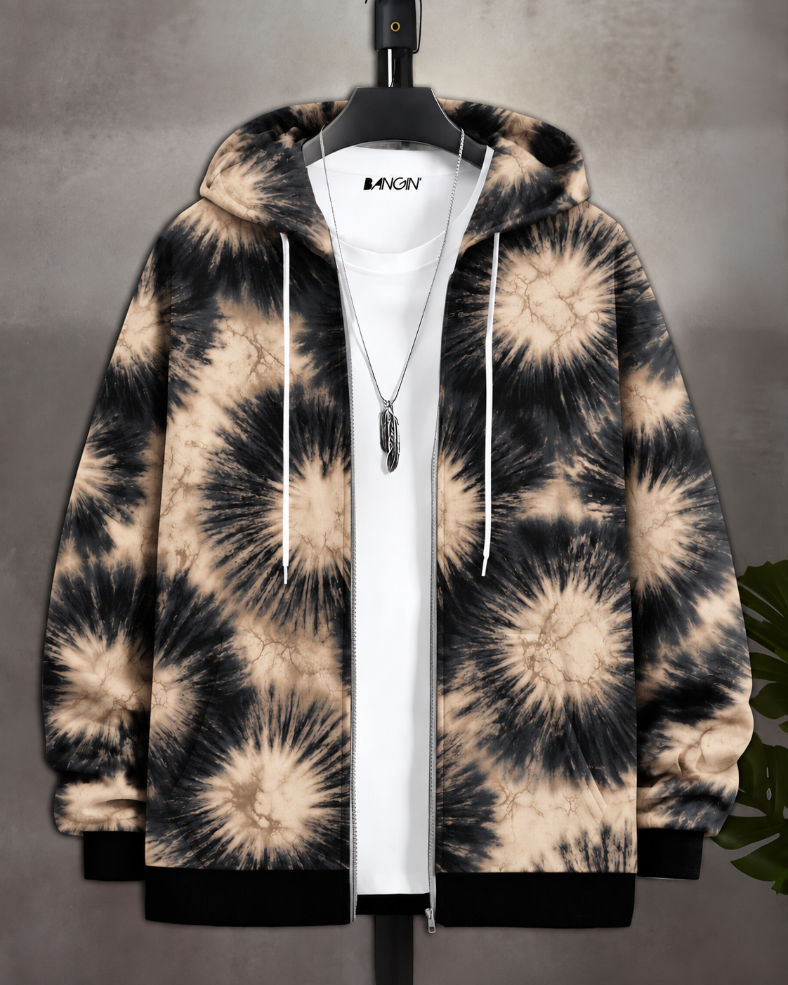 Zip Up Hoodie (without T-shirt) #1304