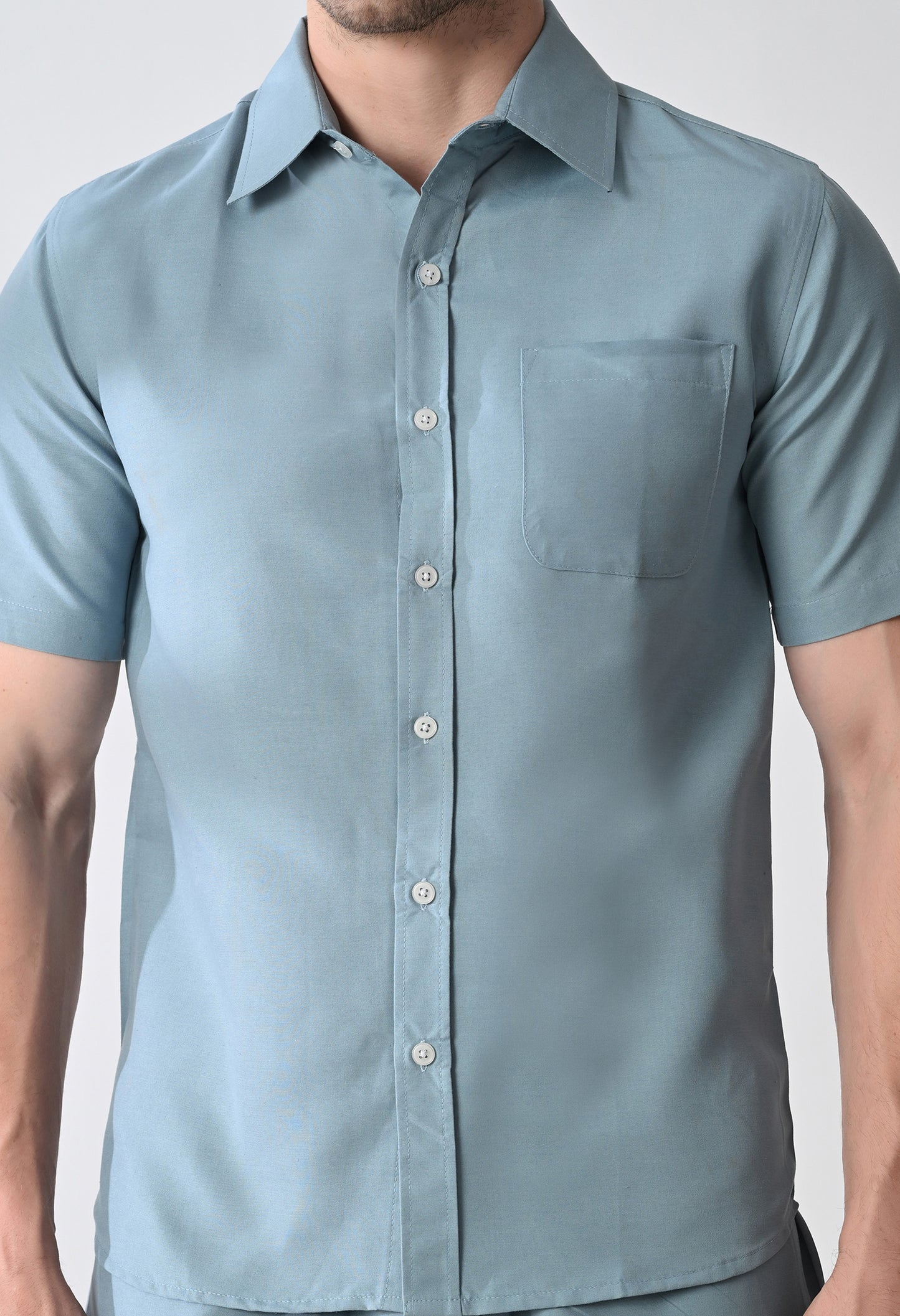 Men's Shirt & Shorts Co-ord Set #771