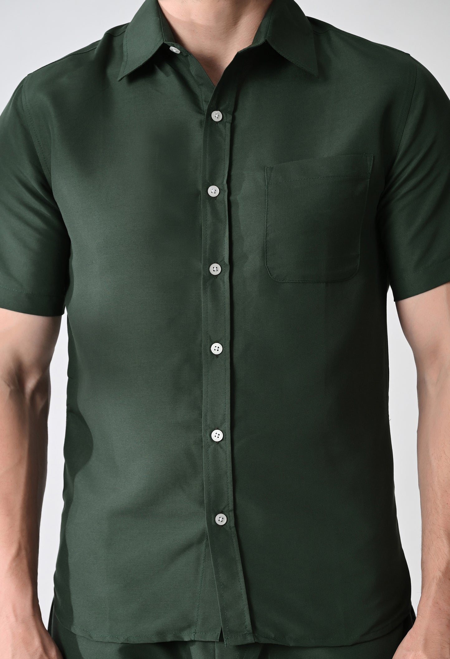 Men's Shirt & Shorts Co-ord Set #772
