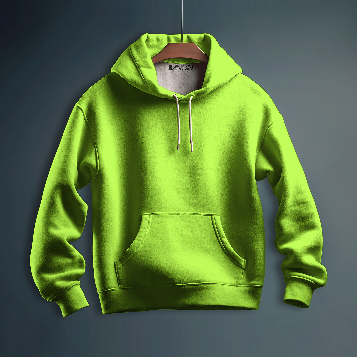 Premium Cotton Hoodie (Neon) #476