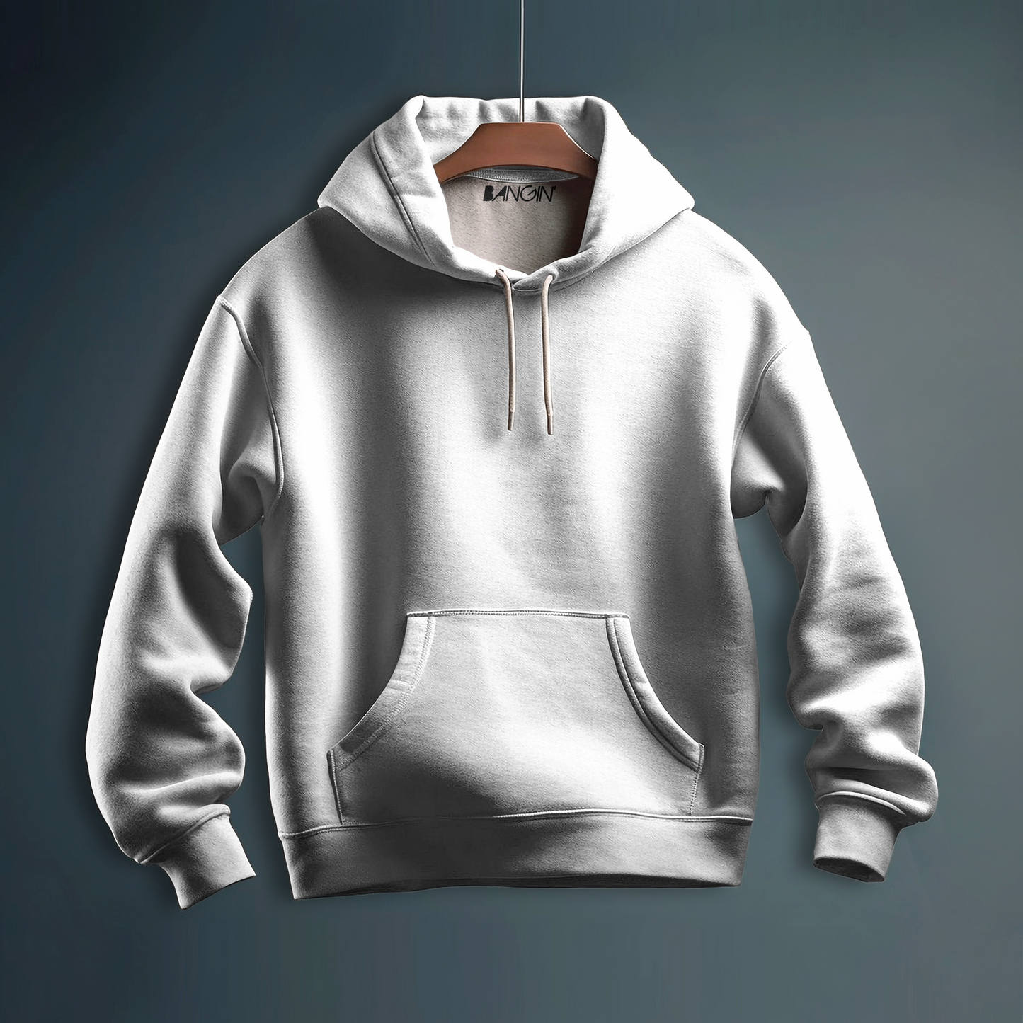 Premium Cotton Hoodie (White) #478
