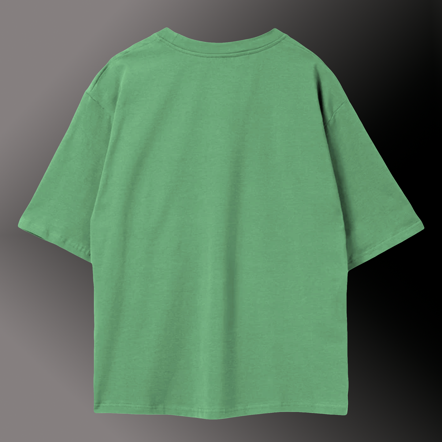 Mint Green Oversized Tee in 100% Organic Cotton #424