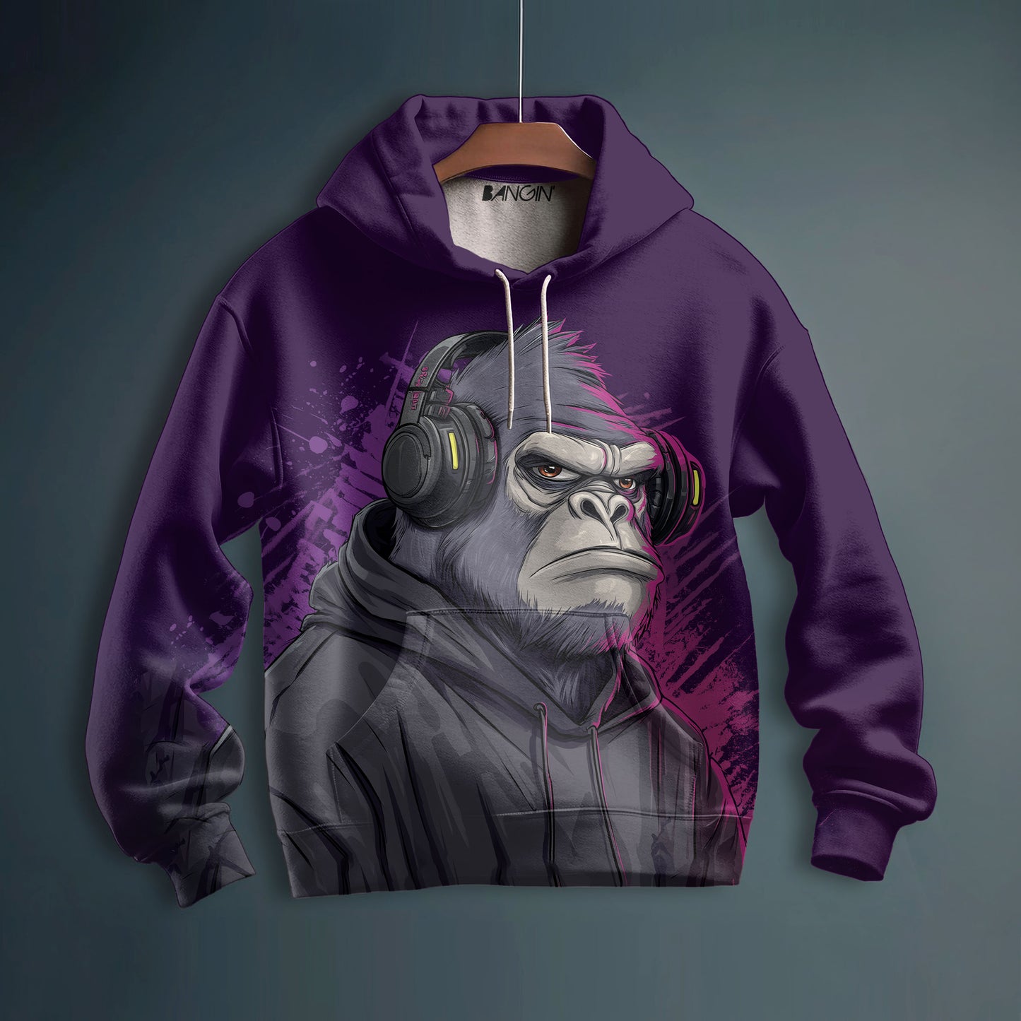 Printed Hoodie #903