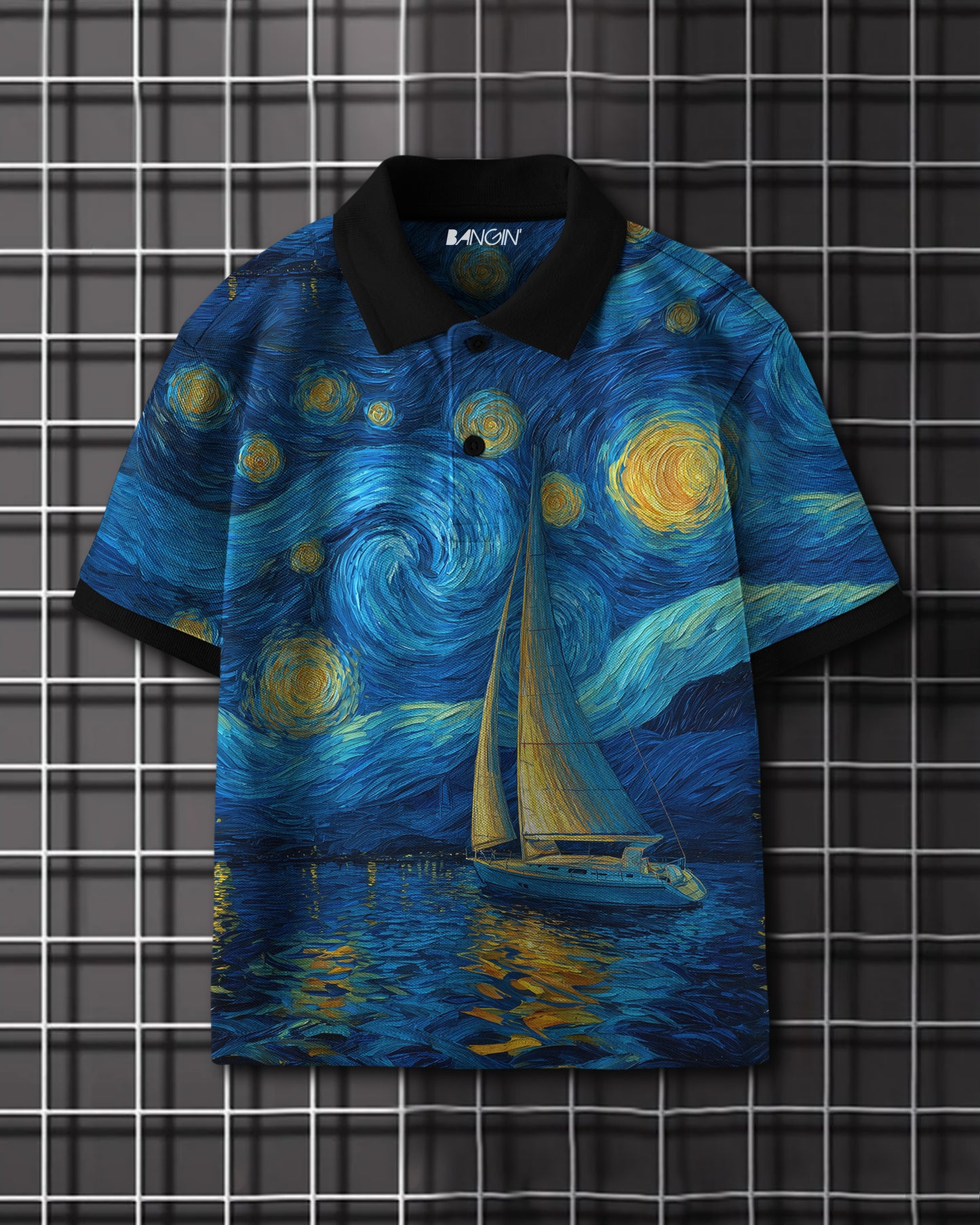 Printed Polo T-shirt #985