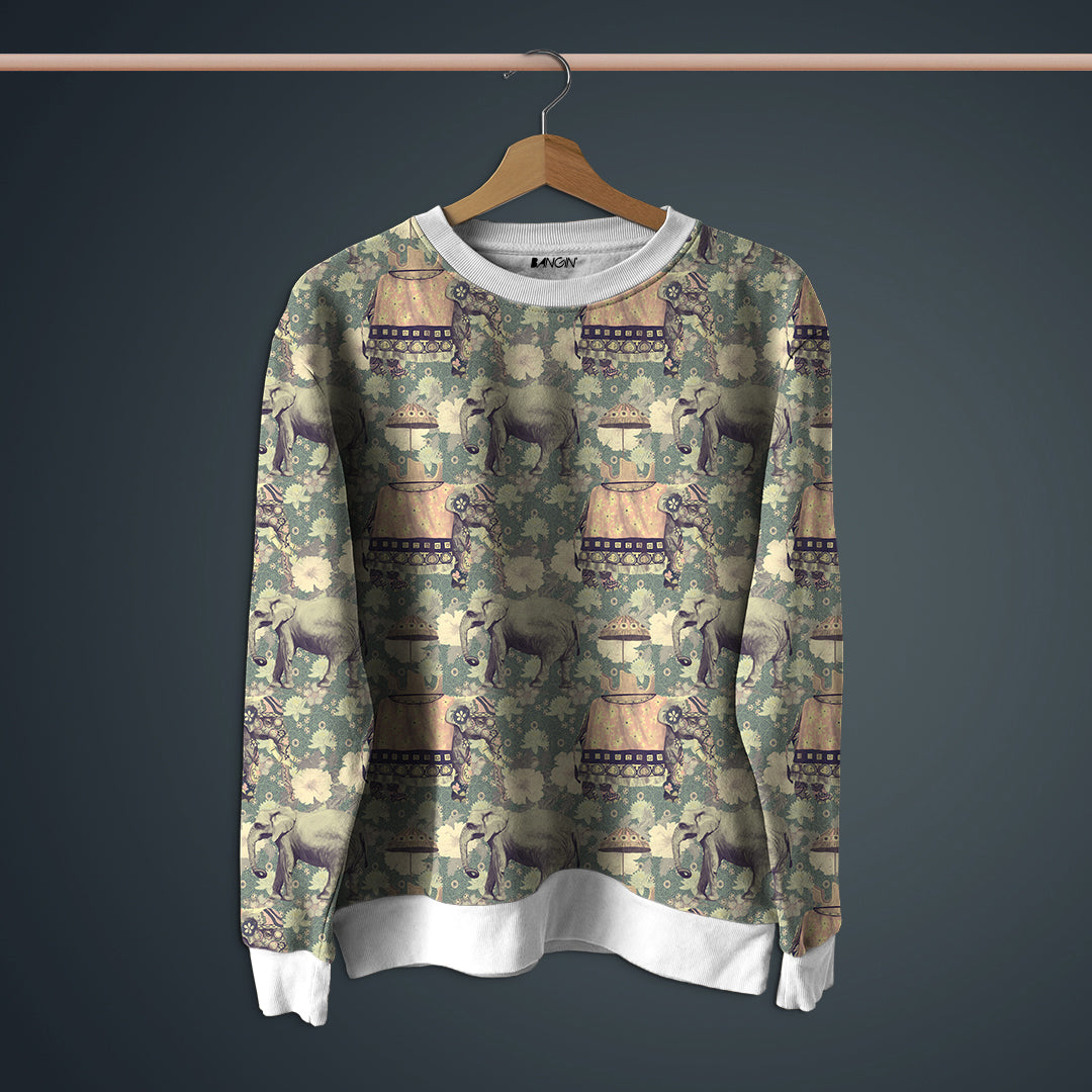 Lightweight Printed Sweatshirt #198