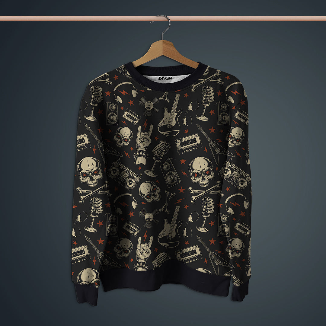 Lightweight Printed Sweatshirt #190
