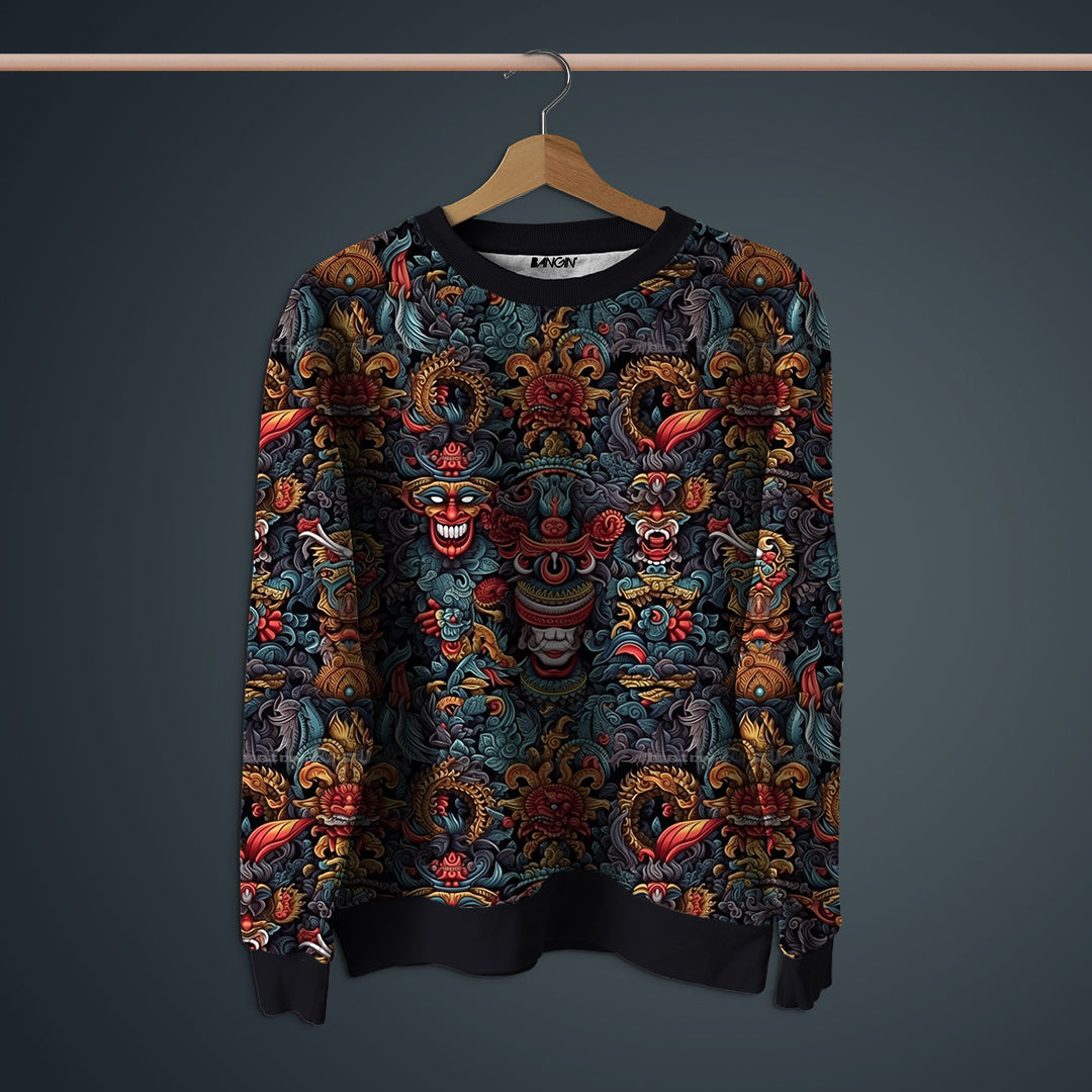 Lightweight Printed Sweatshirt #191