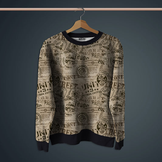 Lightweight Printed Sweatshirt #193