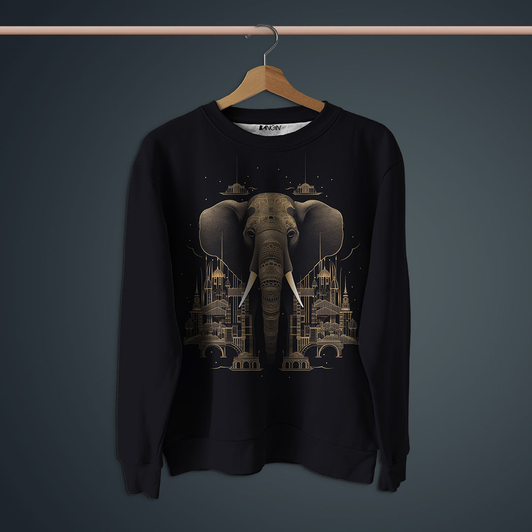 Lightweight Printed Sweatshirt #196