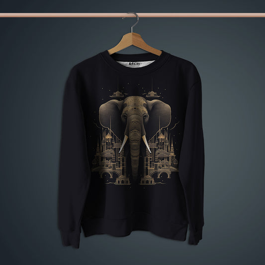 Lightweight Printed Sweatshirt #196