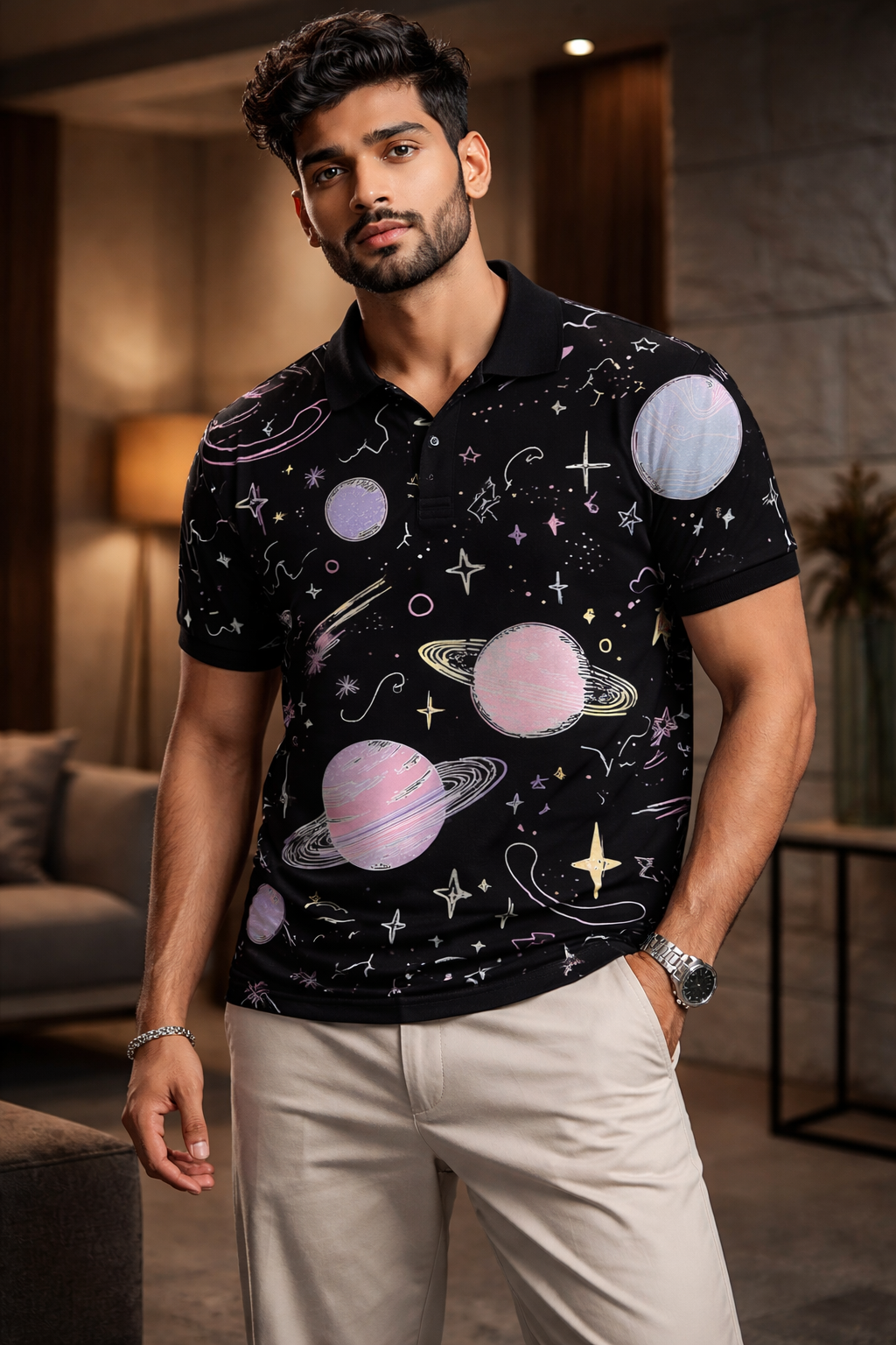 ASTRYX - Premium Cotton Polo T-shirt #1094