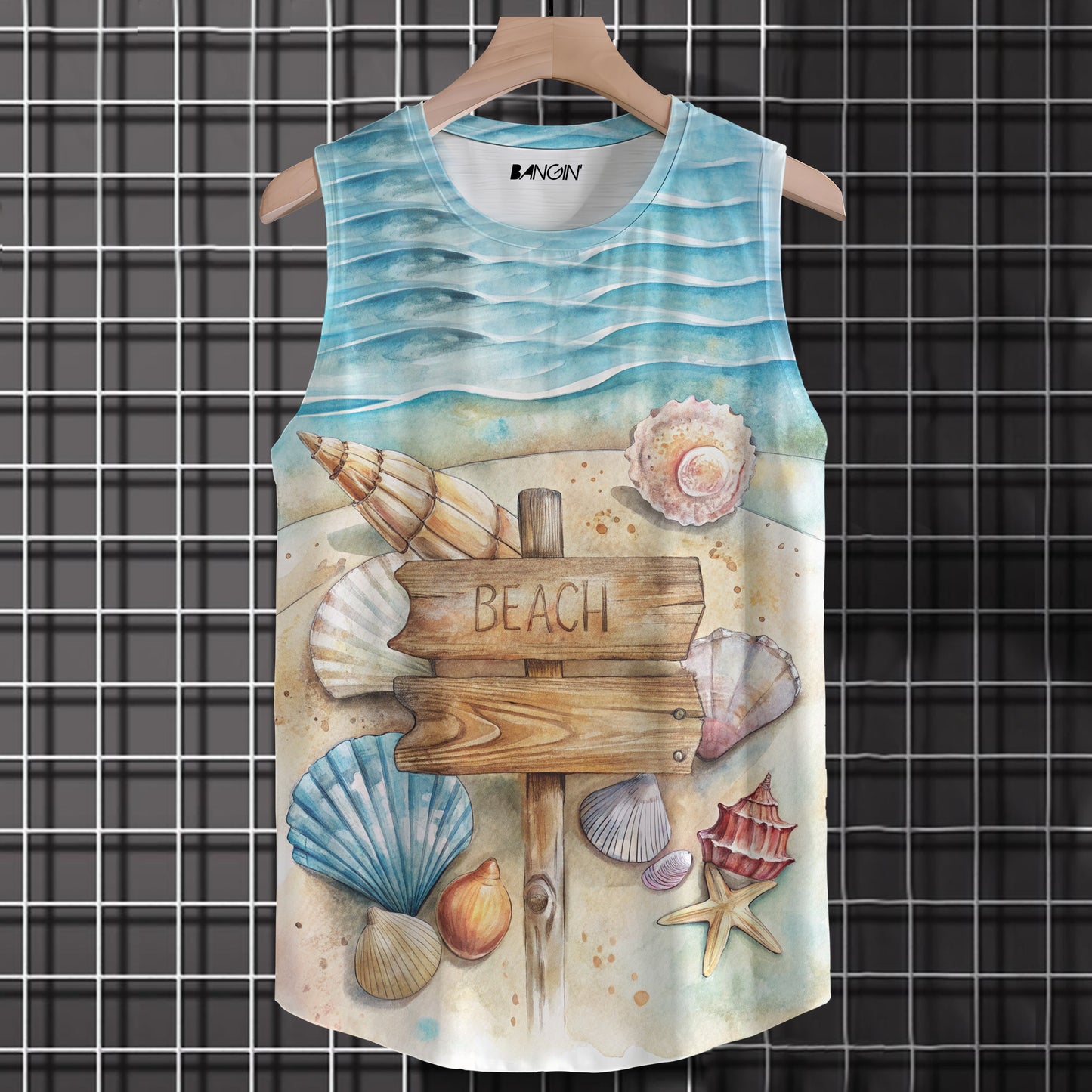 Printed Tank Top #868