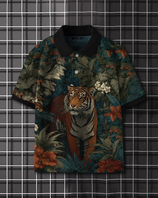 Printed Polo T-shirt #937
