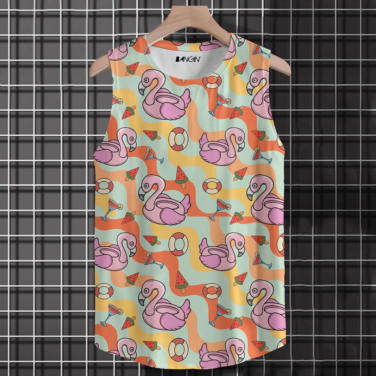 Printed Tank Top #869